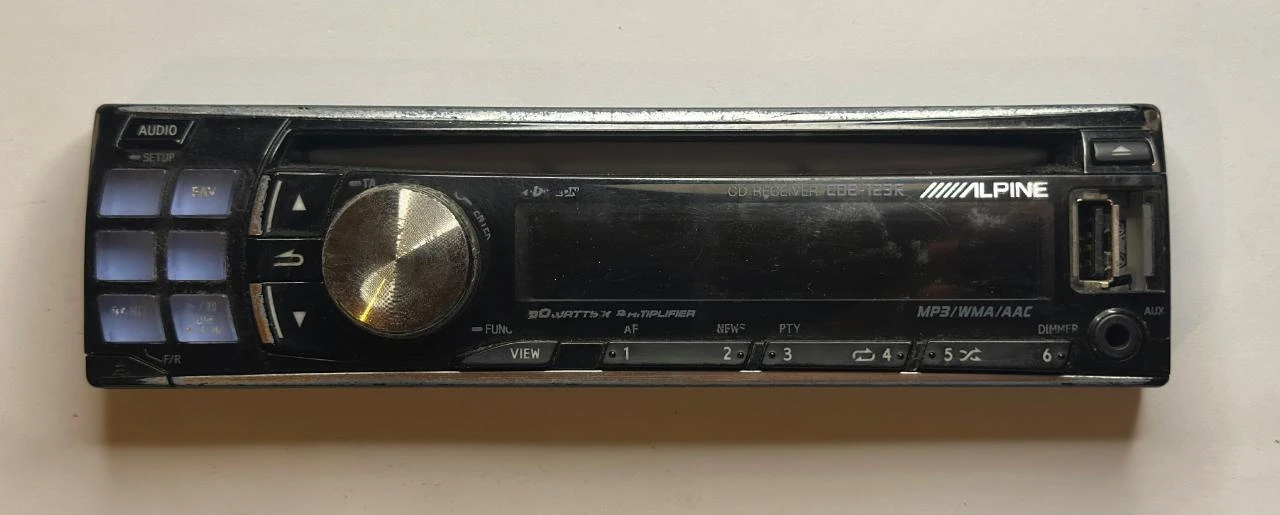 Autorradio Alpine CDE-123R 1-DIN – photo 11